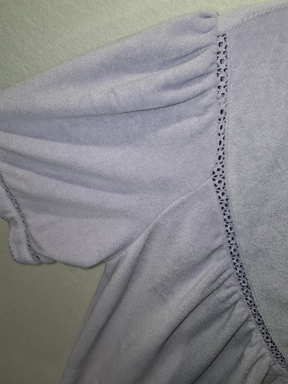 Lavender Grandma House Dress Gown - Picture 4 of 15